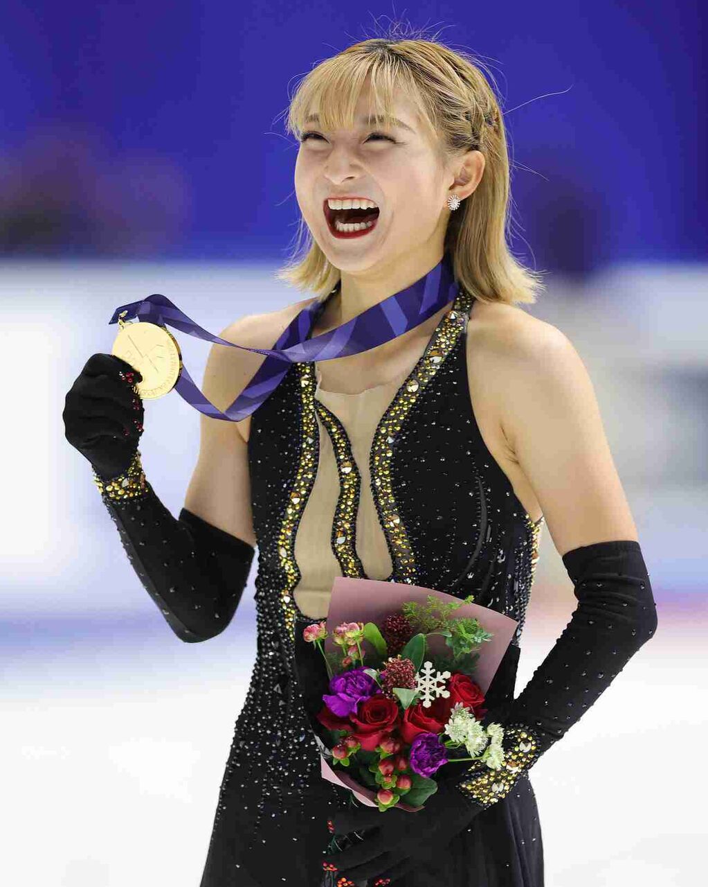 【フィギュア】坂本花織228.68点で4連覇！宮原知子以来9人目　世界選手権代表にも内定