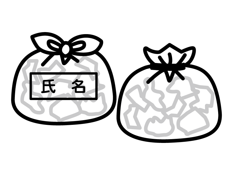 ゴミ袋に名前を書かなきゃいけない地域に住んでいる人