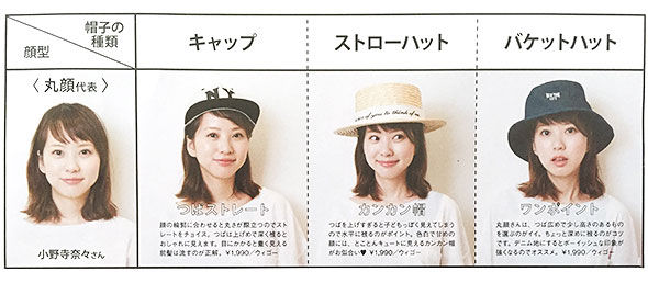 帽子が似合う人と似合わない人の差 がーるずレポート 帽子が似合う人と似合わない人の差 がーるずレポート