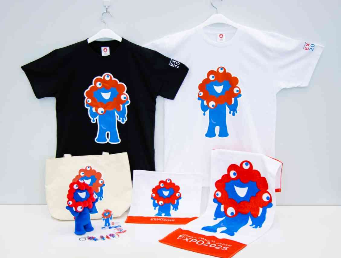 人気キャラ「ミャクミャク」　公式グッズ発売へ