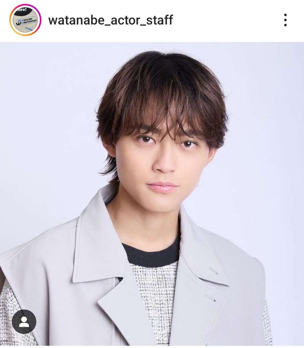 父は大物タレント　目がそっくり！25歳息子が超絶イケメン「かっこいい！」「髪型でガラッと」