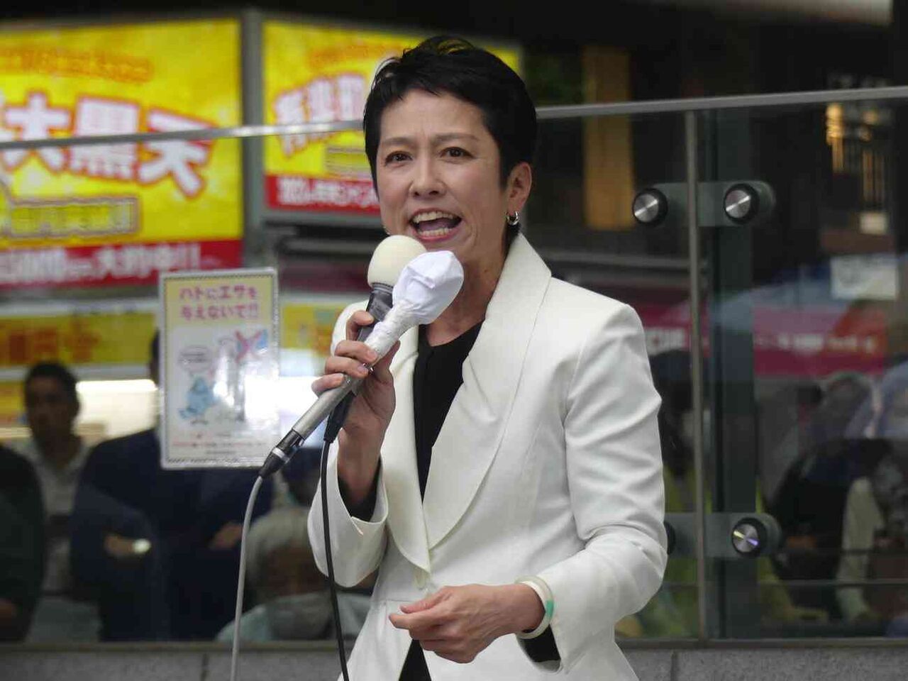 「蓮舫は批判ばかり、はおかしい！」蓮舫氏が都知事選出馬表明後初めての街頭演説でほえる