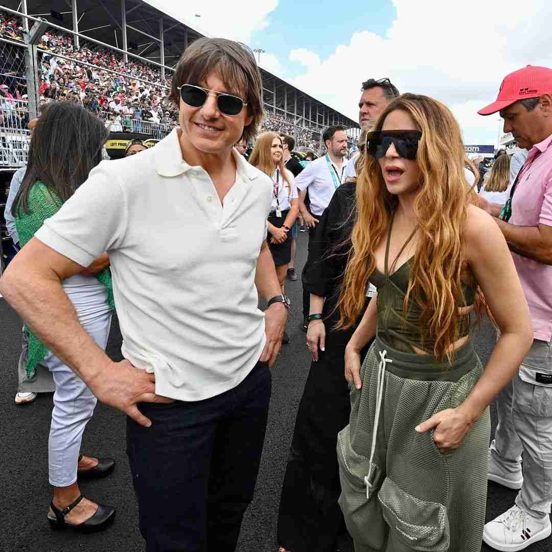 トム・クルーズに熱愛報道「シャキーラを追いかけることに夢中」F1マイアミGP会場でデート
