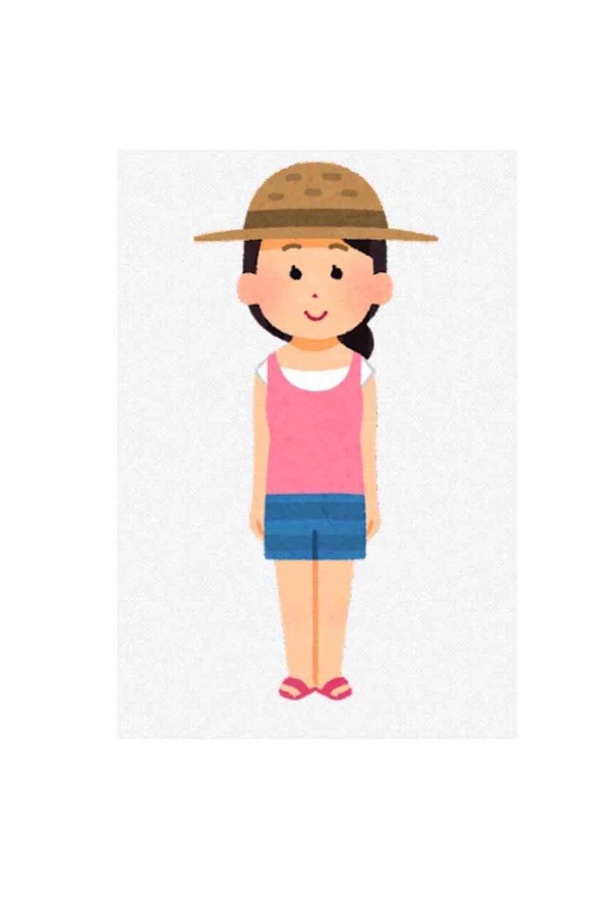 猛暑の日のボトムス