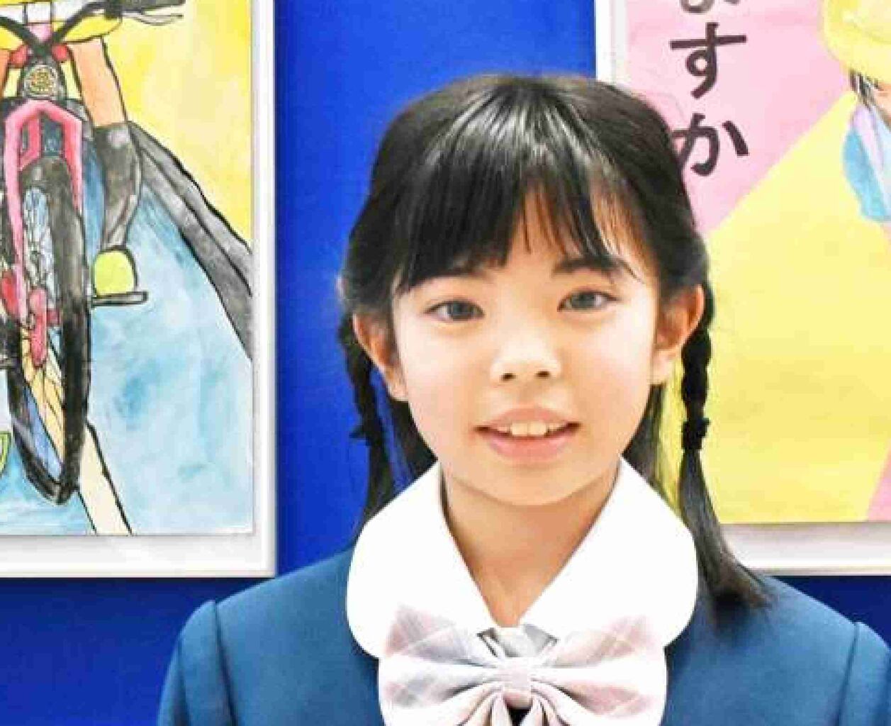 ヘッドホン自転車、スマホ運転…楽しいのは当事者だけ　ながら運転の恐ろしさを際立たせた表情が秀逸、小3が描いたポスターが全国大賞