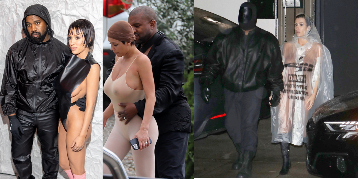 裸同然ファッションで話題のカニエ妻、遂に父親が激怒か