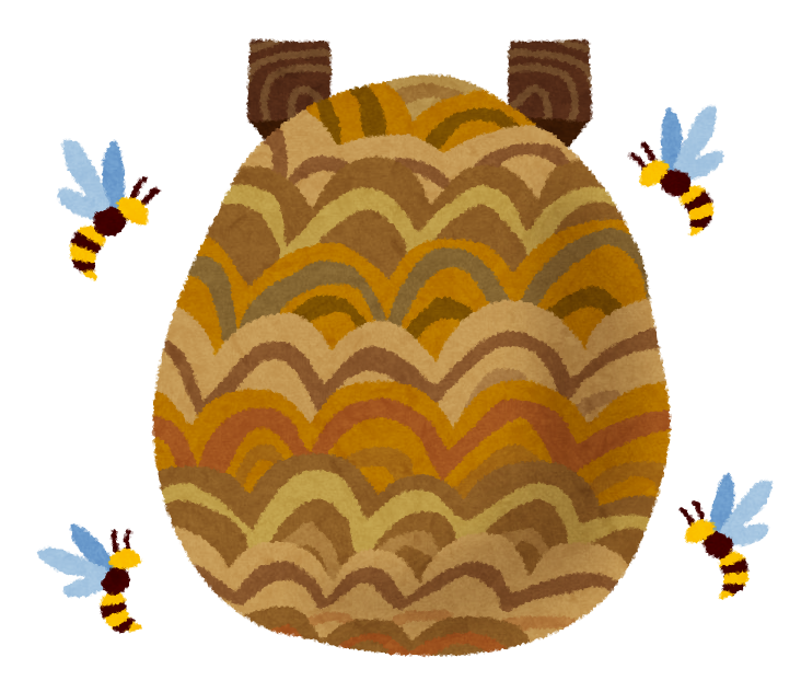 【至急】スズメバチが巣を作りはじめた問題