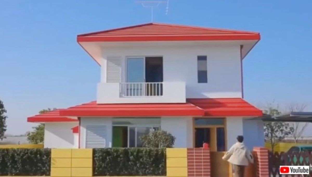 好きすぎて建てた。中国人男性が地元に「クレヨンしんちゃん」の家を完全再現
