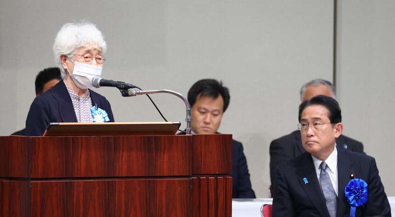 岸田首相、金正恩氏との首脳会談に意欲　北朝鮮拉致問題の集会で