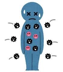 体調不良、不幸マウントする人