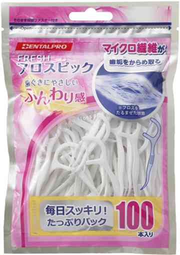 どんな糸ようじ(フロス)、歯間ブラシを使ってますか？