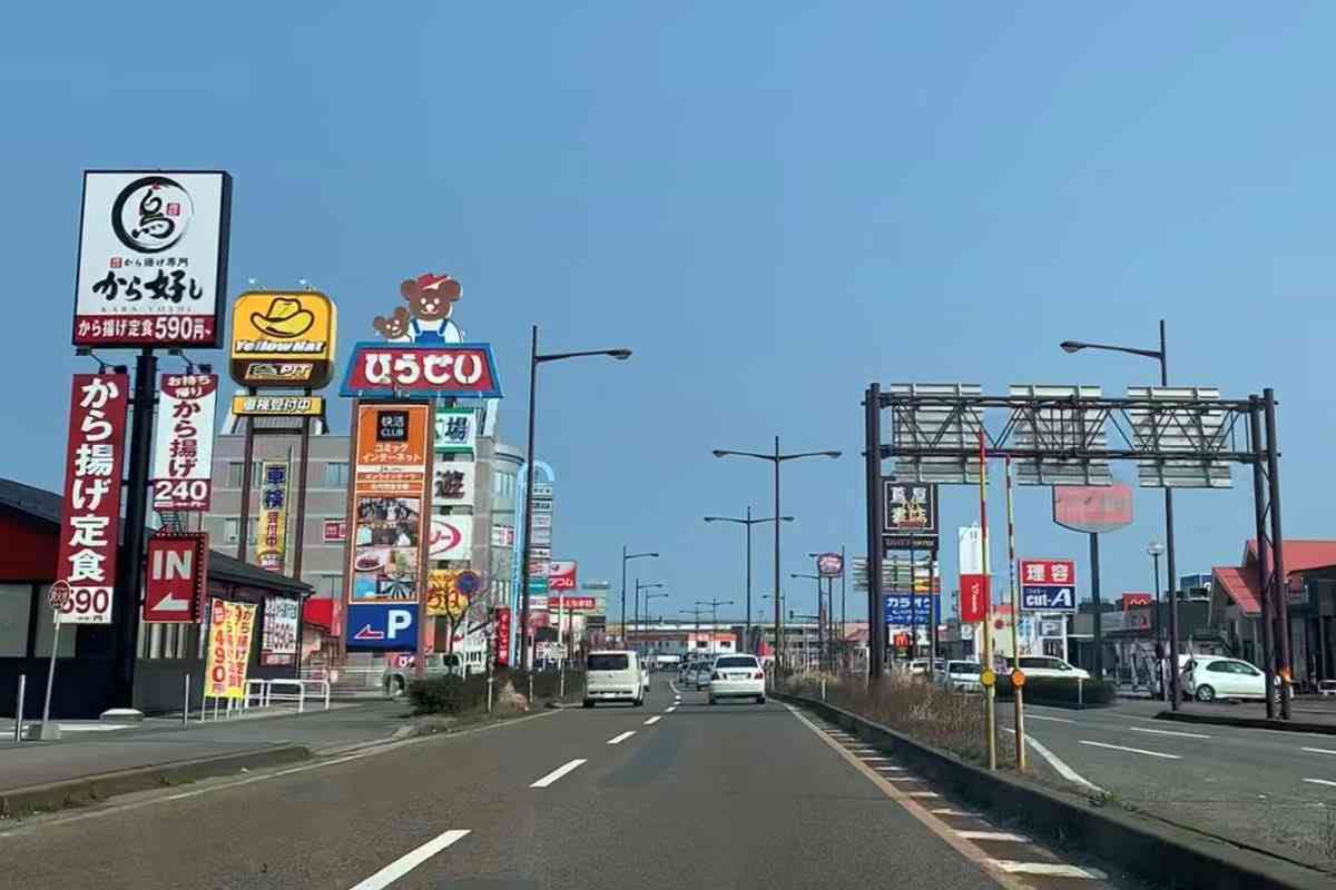 「マジで全部これだよな」　国道沿いにチェーン店が立ち並ぶ「田舎の光景」が話題　「人類の最適解」「こういうのでいいんだよ感」などの声