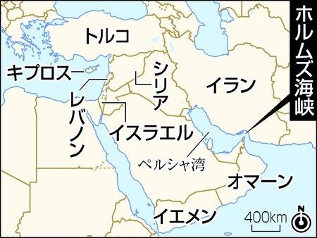 ホルムズ海峡に機雷敷設か　米報道、トランプ氏は否定―イランに「最大規模」空爆