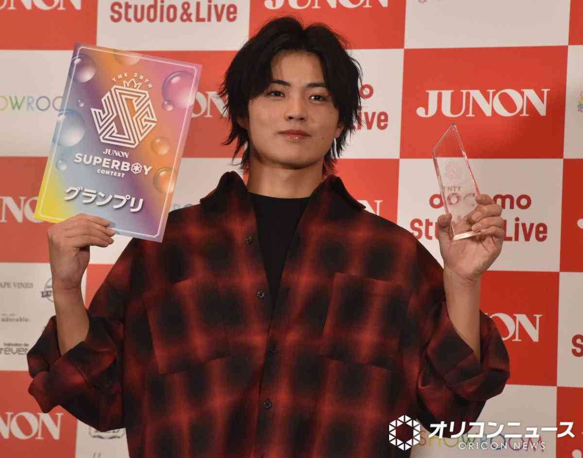 『ジュノンボーイ』GP決定 18歳・大野礼音さん 夢は仮面ライダー「ここから頑張っていきたい」