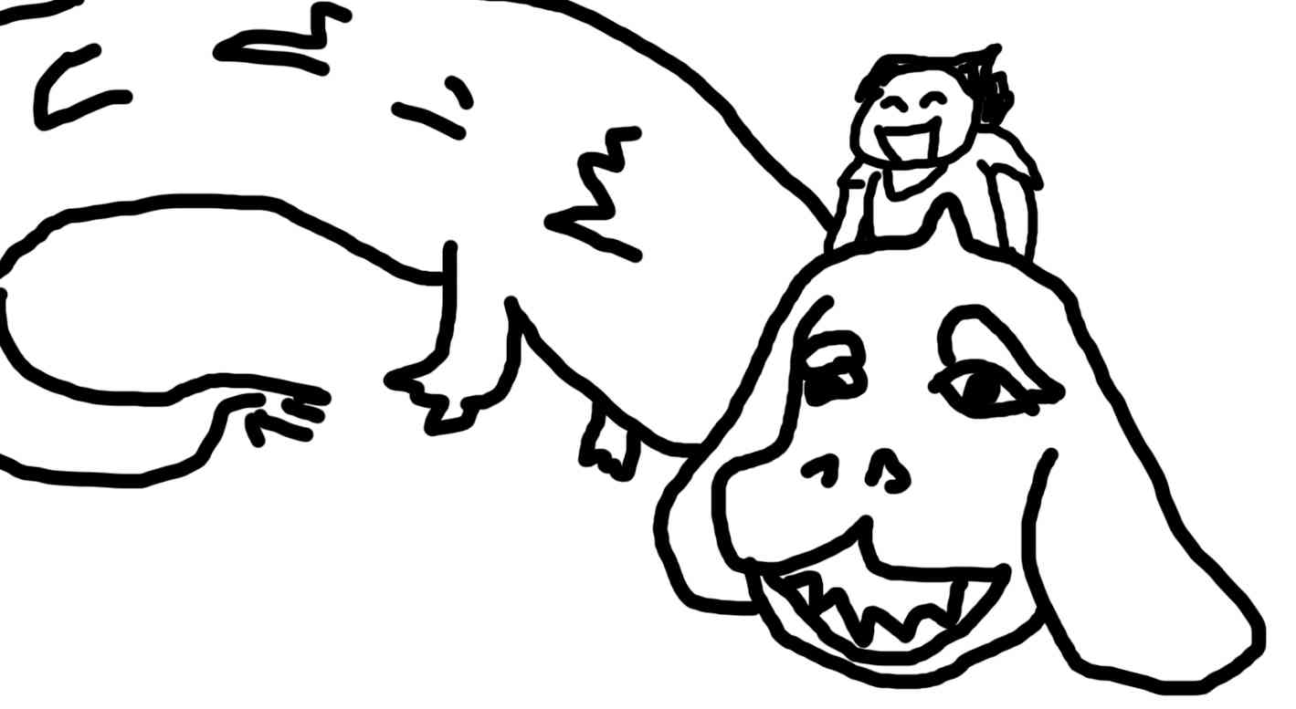 年末年始 観たい映画を絵に描いて当ててもらう