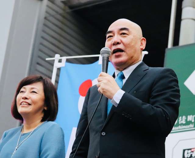 アキバ、新橋SL広場騒然！百田尚樹氏の日本保守党が初の東京街頭演説　名古屋に続き観衆殺到