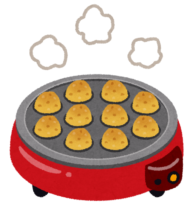家タコ焼きに入れる具材