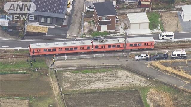 踏切で女の子が列車と衝突し死亡　遮断機と警報機がない踏切　群馬・高崎市