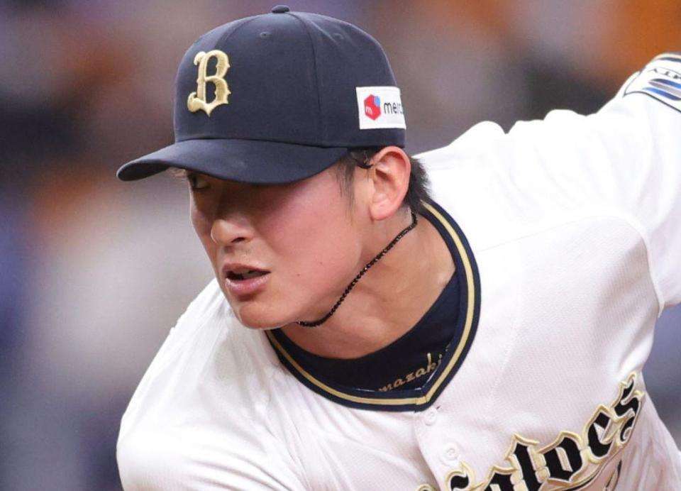 球団公認の「9頭身脚長イケメン」吹田の主婦ことオリックス山崎颯が「投げるイケメンモデル」「ビジュ良すぎ」と大反響