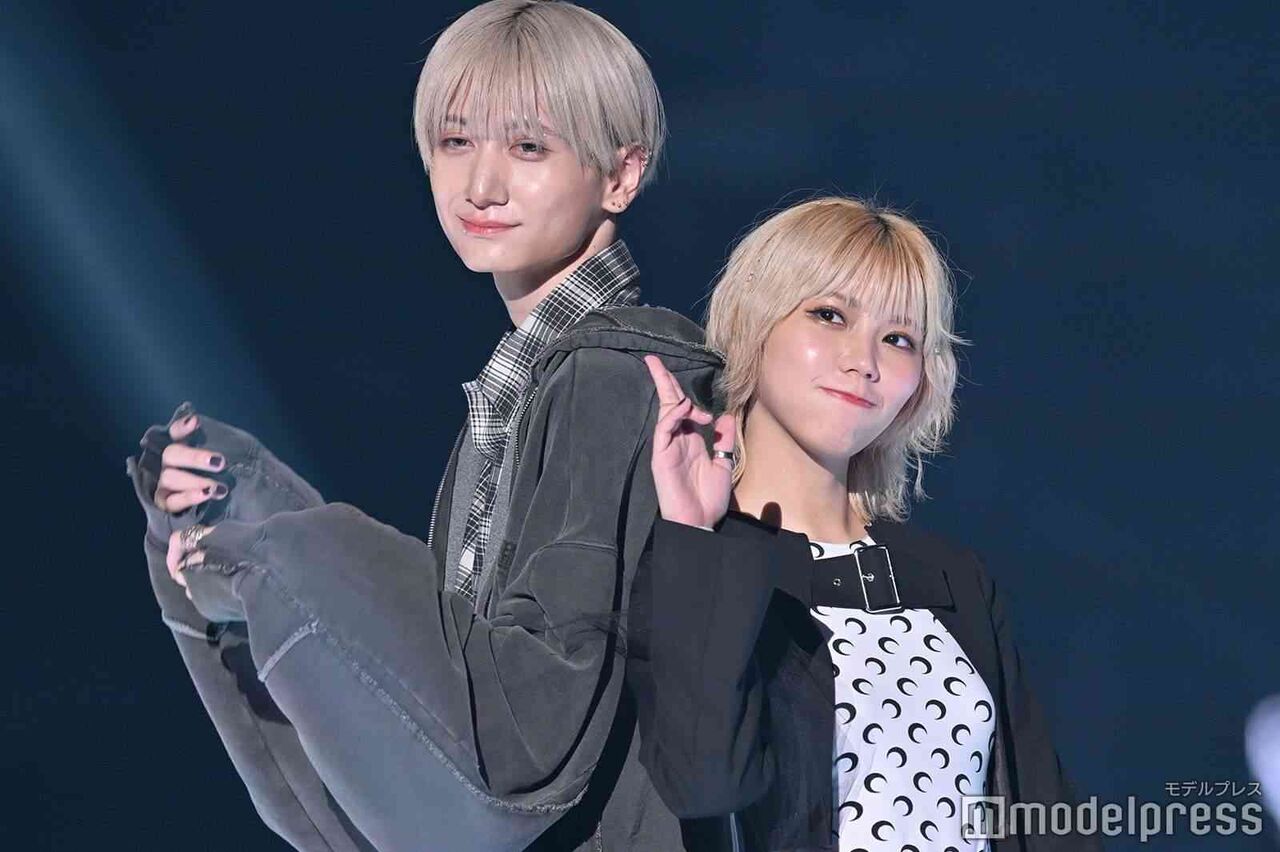 イエモン吉井和哉の息子・吉井添、川後陽菜とサプライズ登場 川後はソロデビュー発表後初＜TGC2023A／W＞