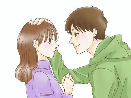 頭ぽんぽんされたことある？