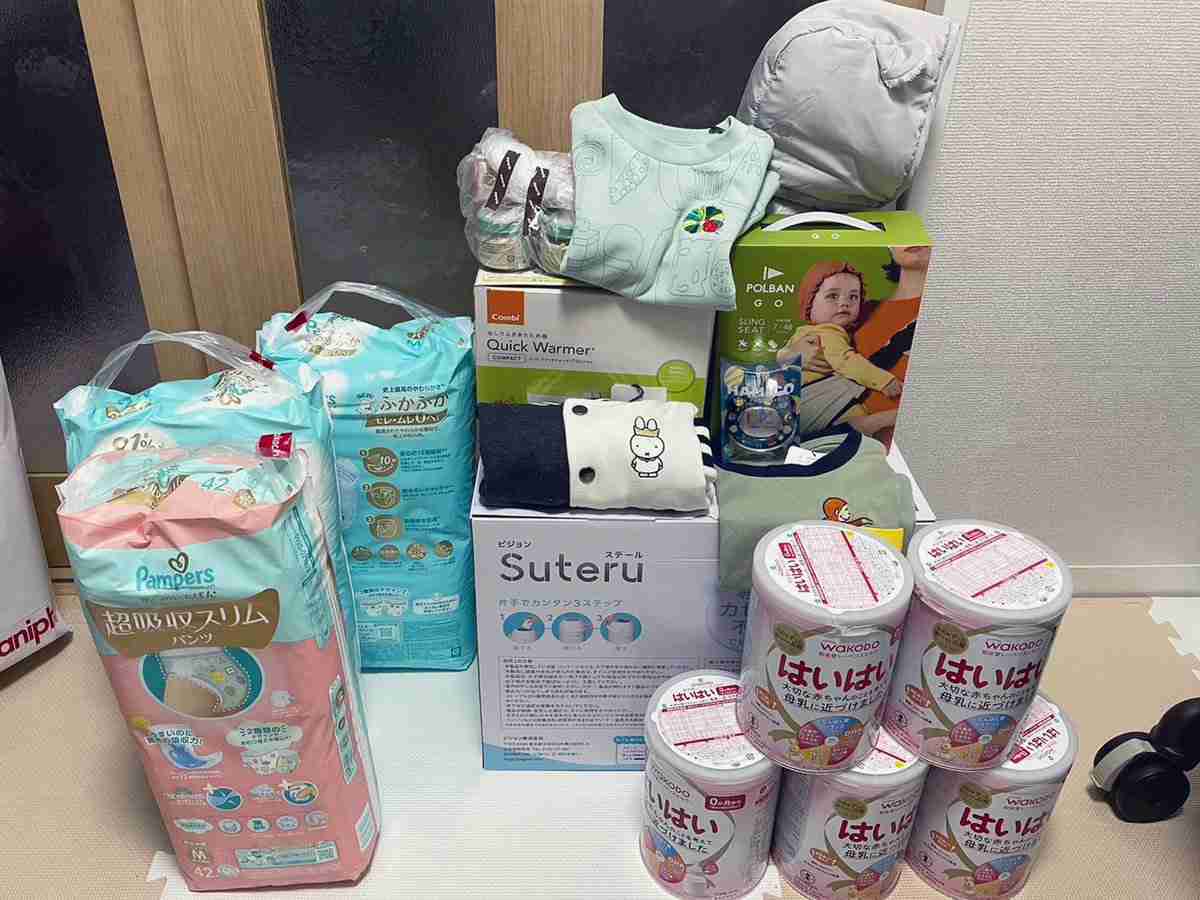 ベビー用品にお洋服、夫婦の夕飯も　孫をかわいがってさっそうと帰っていった義父母に「カッコいい！」「神」などの声