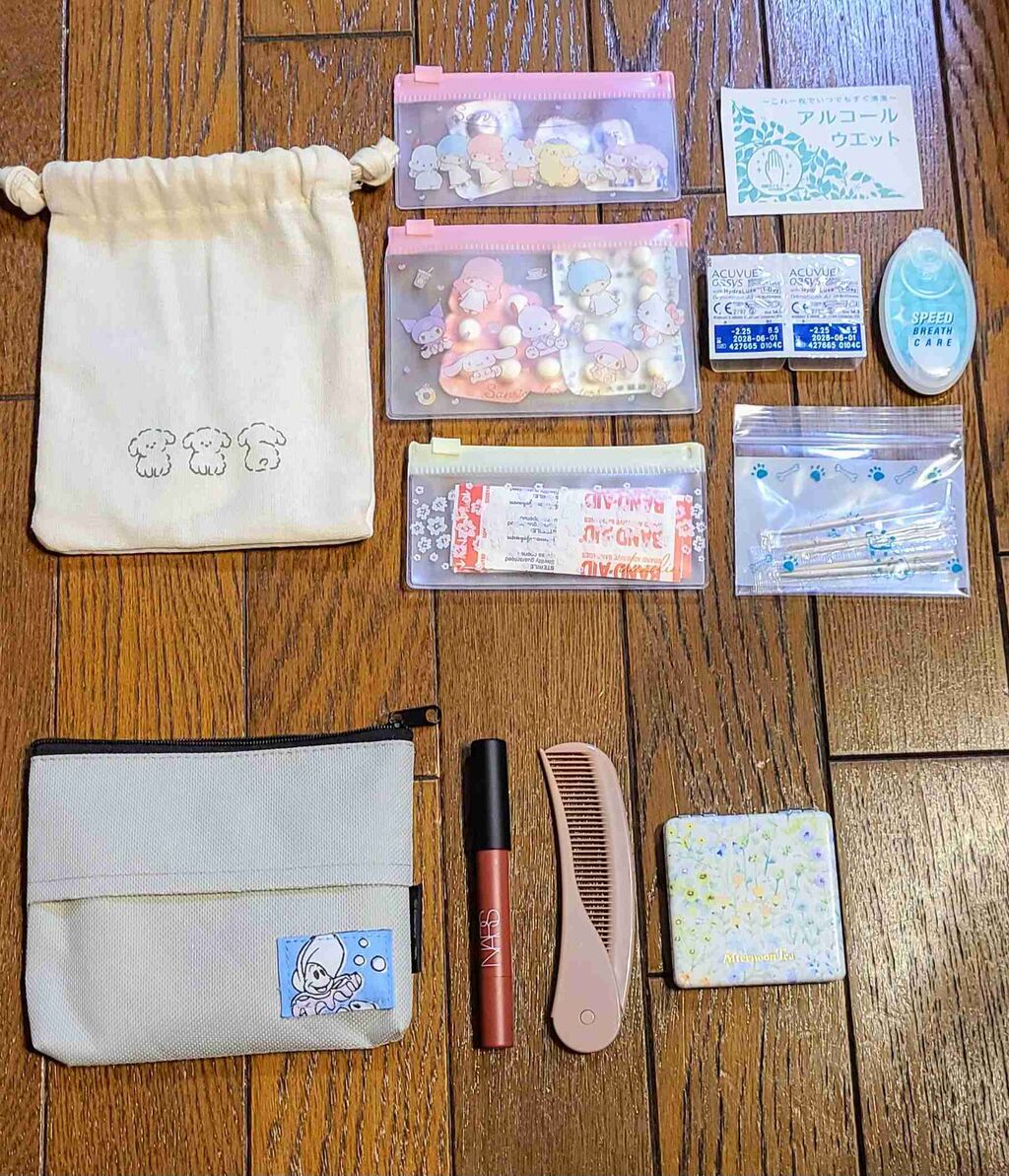 ポーチの中身を見せてください！　2024年初夏