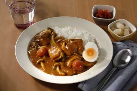 カレーライスのお肉は？