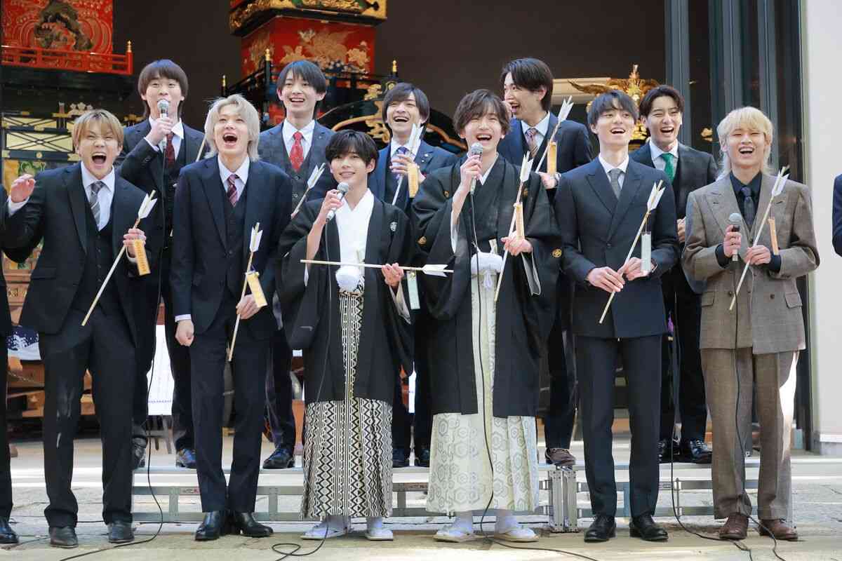 ジャニーズ成人式17年ぶりに開催　なにわ男子・道枝駿佑「後輩たちに良い背中を」