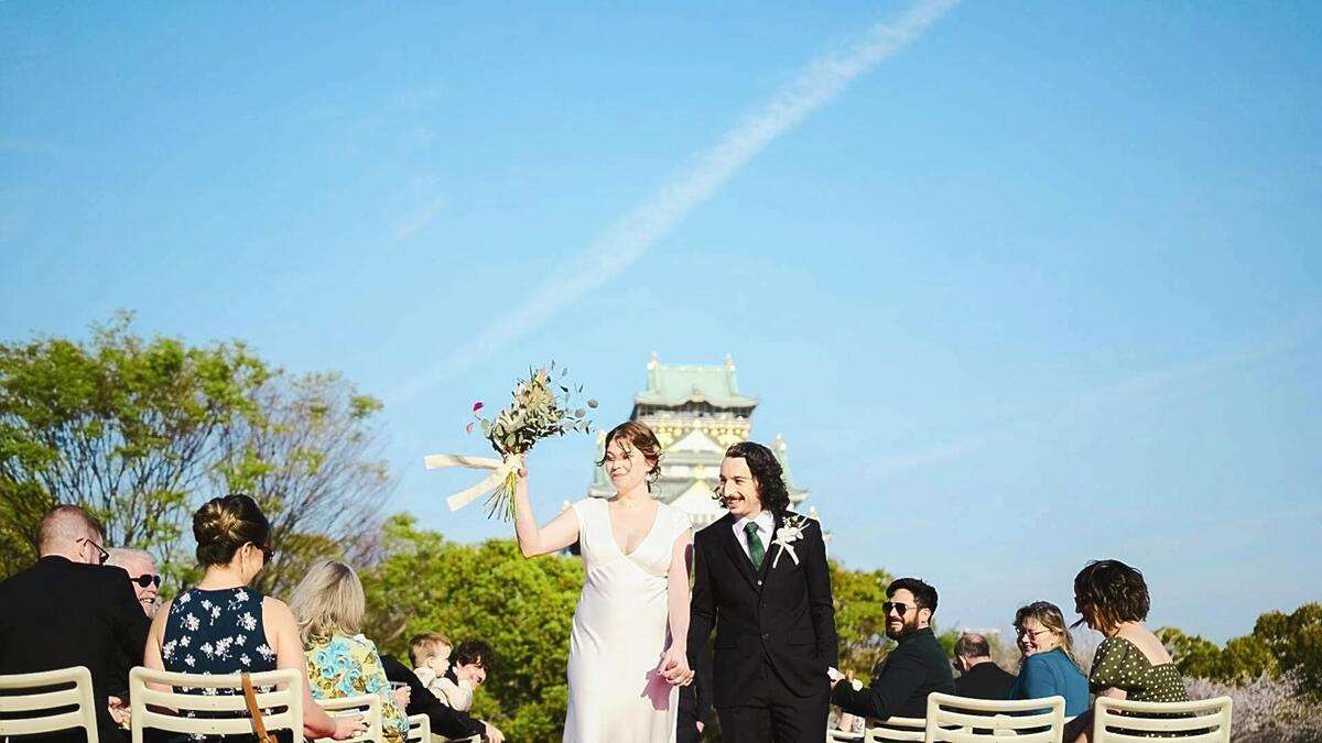 憧れの日本で愛を誓う「インバウンド婚」人気、大阪や京都で挙式後に観光へ…国内市場縮小で業界期待