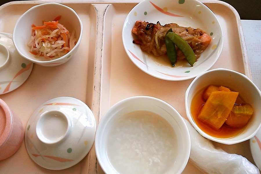 病院食について