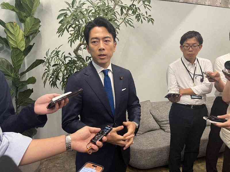 「応援を力に変えて勝ちたい」　小泉進次郎氏、自民総裁選で意欲
