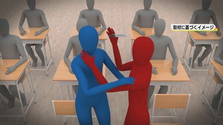 男子生徒「やれるものならやってみろ」女子生徒が直後に首切りつけ 中学校で起きた殺人未遂事件の状況明らかに