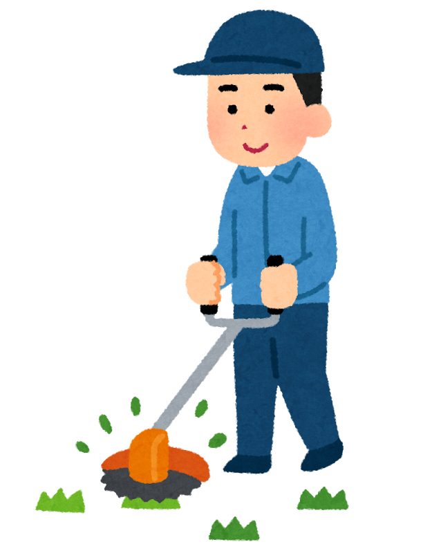草刈りの飛び石被害に遭った方