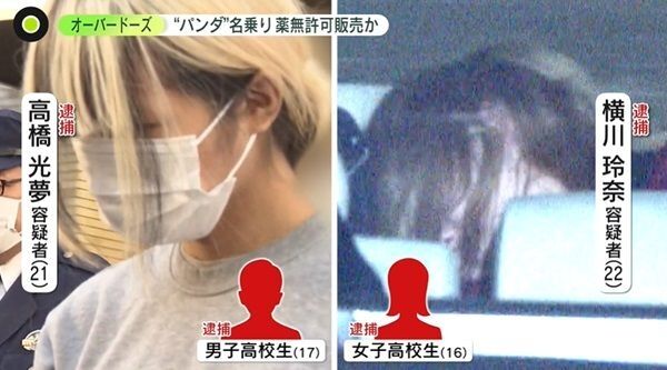 トー横でまん延……過剰摂取「オーバードーズ」の実態　“パンダ”名乗る男ら逮捕、破格で薬を無許可販売か　専門家「命の危険も」