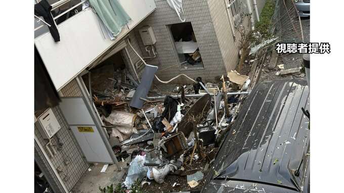 【速報】千葉県市川市のマンションで爆発か　2人搬送　付近住宅や中学校の窓ガラスが割れる被害も
