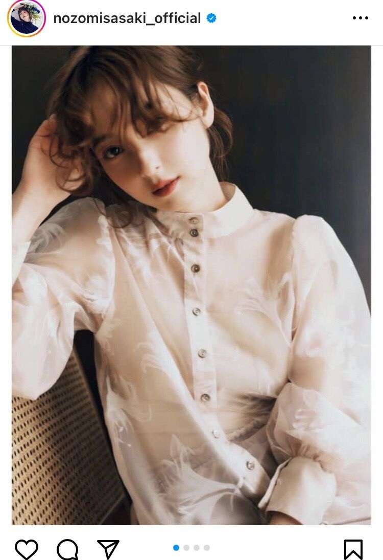 「フランスの美女かと…」2児の母・佐々木希、透け感トップス姿の美貌に「国宝級」「絵画みたいに美しい」