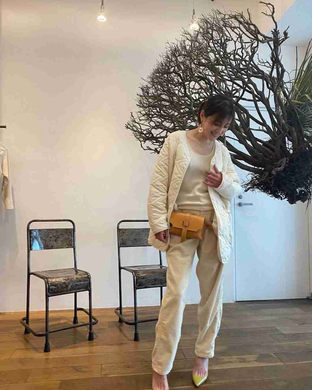 広末涼子「大好きな人と会えてうれしかった」秋の訪れコーデを披露