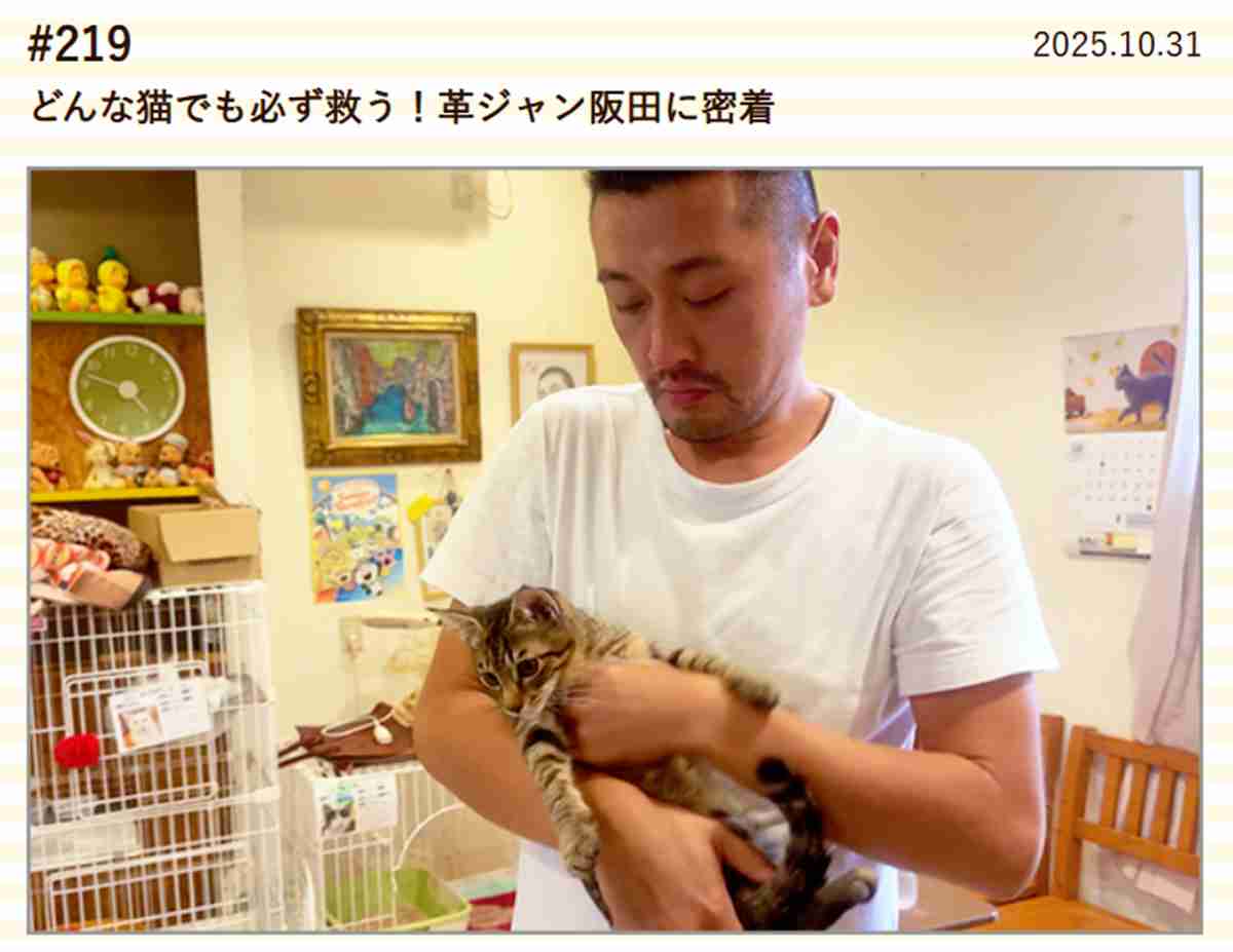 『坂上どうぶつ王国』家賃100万円滞納一家から“猫救出”放送に「自分達の面倒もみれん人が」視聴者から厳しい意見続出