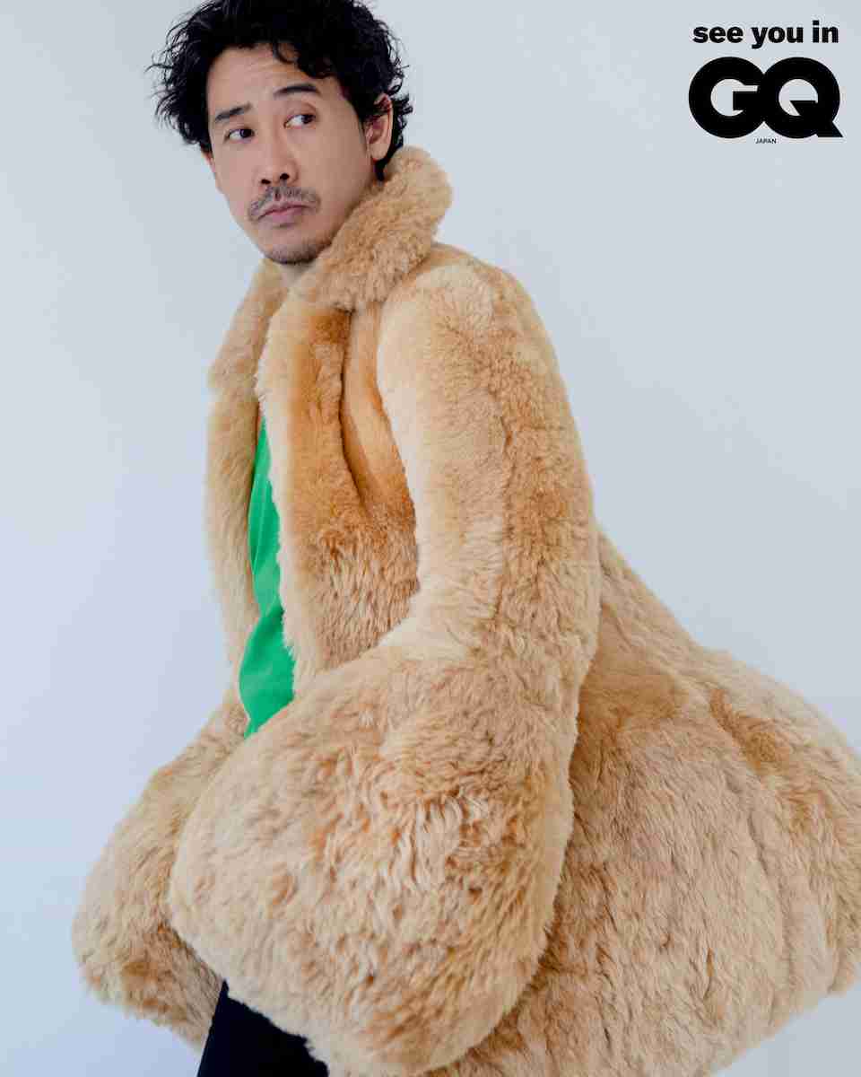 大泉洋が「ロエベ」を着こなす　「GQ JAPAN」11月号に8ページ掲載