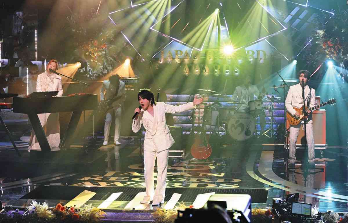 【日本レコード大賞】大賞は「Mrs. GREEN APPLE」の『ケセラセラ』が初受賞