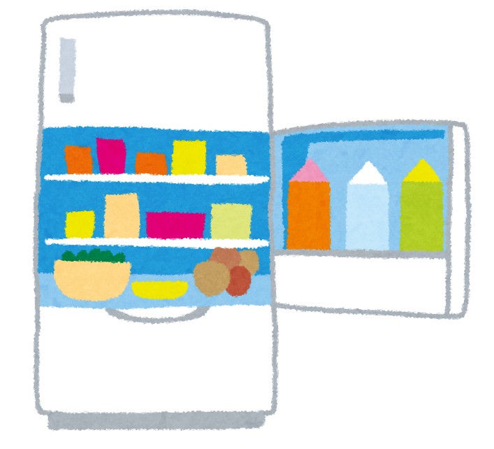 冷凍庫開けっ放しだった…