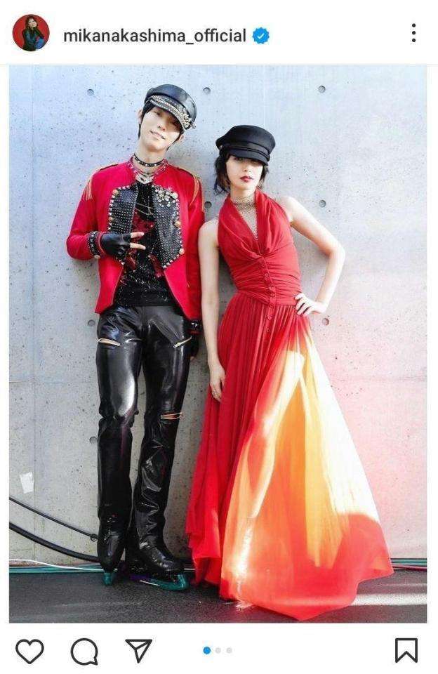 「NANAの世界」中島美嘉＆羽生結弦さん2ショが衝撃「最強すぎる！」「神！」