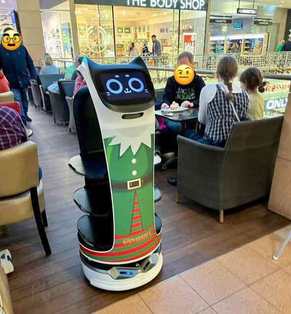 日本で人気の“ネコ型配膳ロボ”ドイツでの評判は意外にも…？　扱いの差に「日本人はドラえもんで親しみがある」などの声