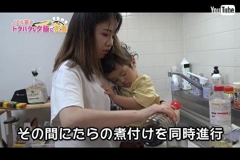 美奈子のシンママ長女、2児のワンオペ育児で「おばあちゃんになりそう」　子抱えたままの家事に「神業」の声