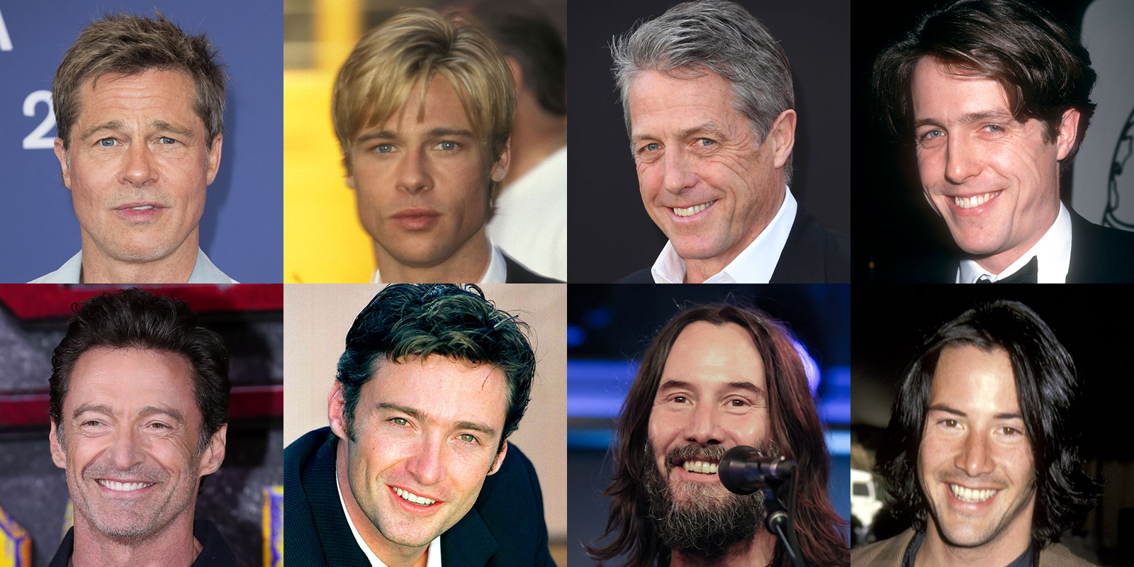 世界を夢中にさせた、90年代イケメンハリウッドスターたちの今＆昔を比較