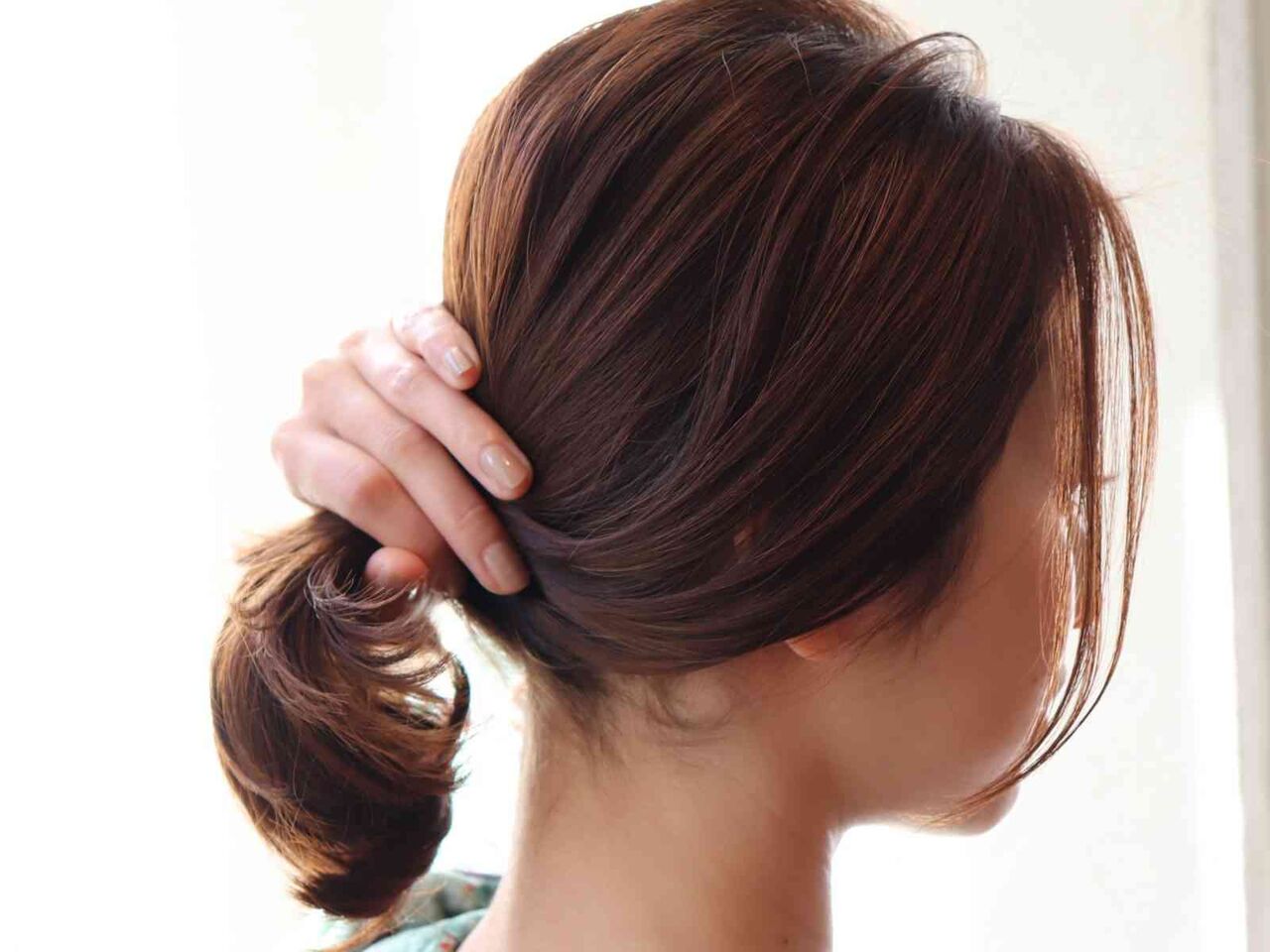 40代からのまとめ髪