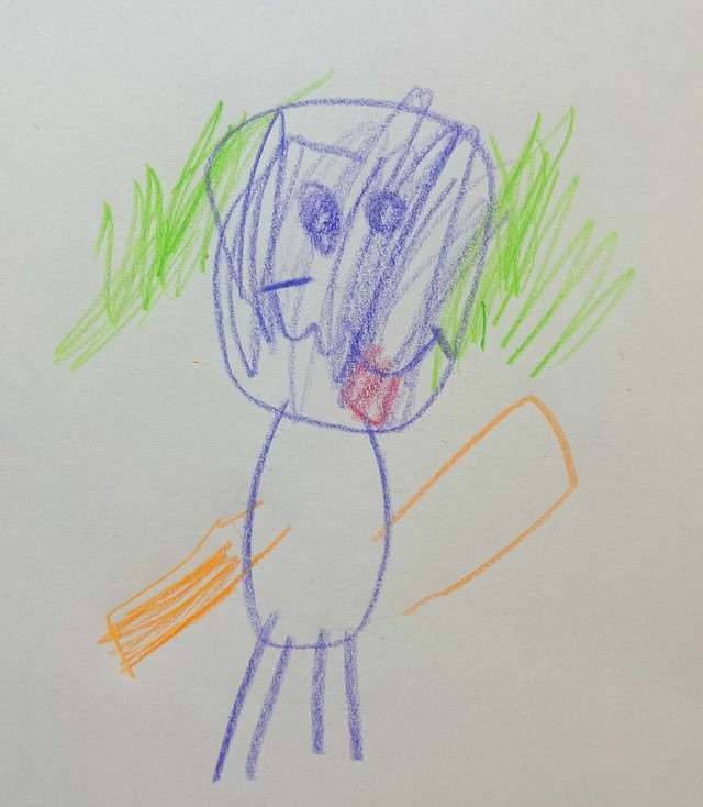 ネット「特定班ほんと優秀すぎ」5歳児の絵からキャラ探し出した！AIでも判明せず→母親のSOSに救世主