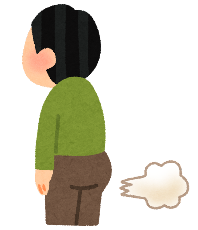 上に住む人のオナラが聞こえる…