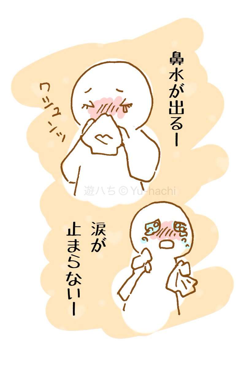 「想像上の花粉症」→「実際の花粉症」　落差を示す衝撃的なイラストが話題　「マジでこれ」「画風まで変わる」